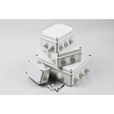 Puszka natynkowa 190x140x70, 10 dławików, IP65 S-BOX 406 PAWBOL (S-BOX 406)