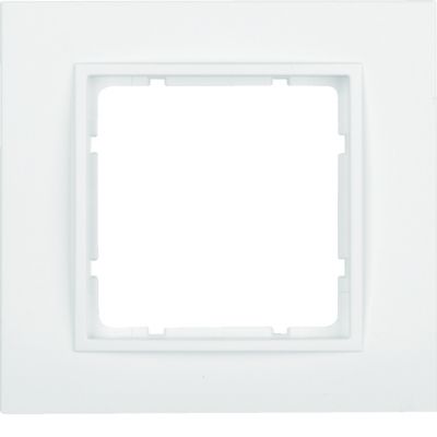 Berker Rahmen pows/matt 1fach 10116919 (10116919)
