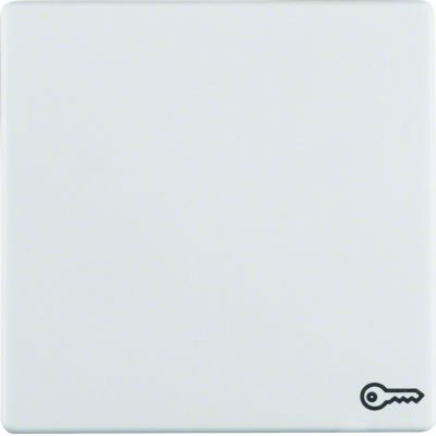 Berker Wippe m. Aufdruck Symbol T uer polarweiss, samt 16206069 (16206069)