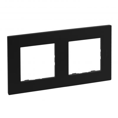 Niloe Step Ramka Podwójna 2X- Kolor Czarny 863592 LEGRAND (863592)