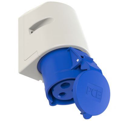 GNIAZDO STAŁE 32A 230V 2P+Z 123-6 PCE (123-6)