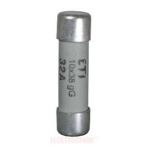 Wkładka topikowa cylindryczna CH10x38 aM 8A 500V 002621006 ETI (002621006)