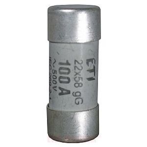 Wkładka topikowa cylindryczna CH22x58 aM 16A 690V 002641009 ETI (002641009)
