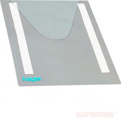 Hager FZ794 Klarsichthaube  Kunststoff Lichtgrau (FZ794)