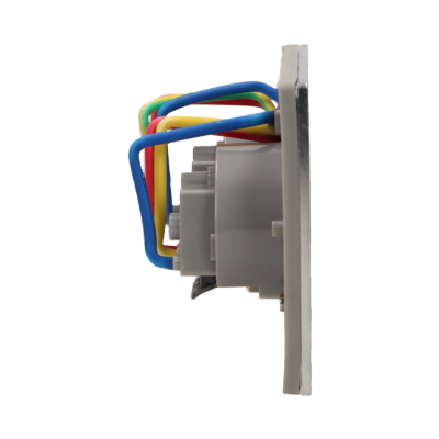 Hermetyczne gniazdo elektryczne podwójne, IP55 stal nierdzewna OR-AE-1398 ORNO (OR-AE-1398)