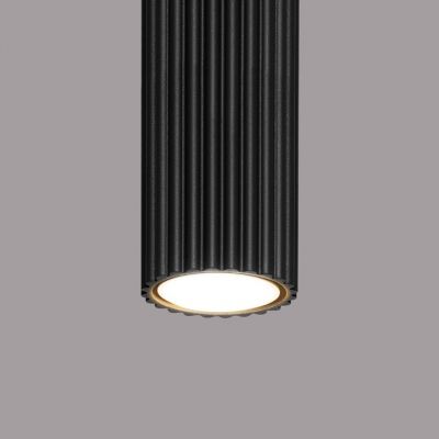 Plafon tuba KARBON 10cm czarny SL.1568 SOLLUX (SL.1568)