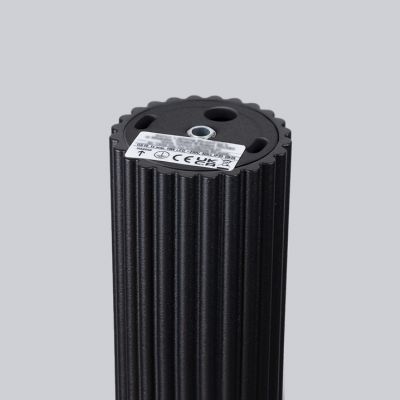 Plafon tuba KARBON 10cm czarny SL.1568 SOLLUX (SL.1568)