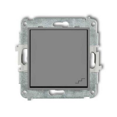KARLIK MINI Mechanizm łącznika schodowego szary mat 27MWP-3 (27MWP-3)