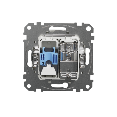 Sedna Design & Elements Gniazdo komputerowe-antenowe TV+RJ45 kat. 6 UTP białe SDD111469T SCHNEIDER (SDD111469T)