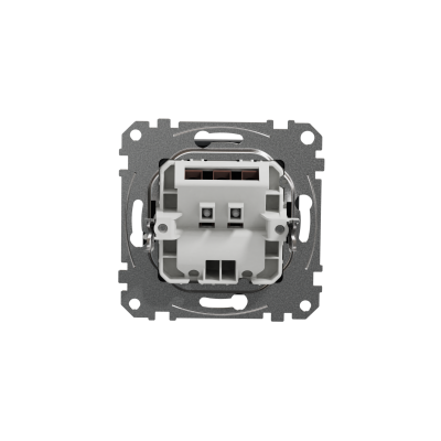 Sedna Design & Elements Wypust kablowy czarny antracyt SDD114903 SCHNEIDER (SDD114903)