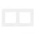 Simon 55 Ramka podwójna 2-krotna LINE Biały mat TR2/111 KONTAKT - ramka-podwojna-bialy-mat-simon-55-line-tr2-111-78715.png